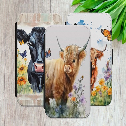 Cow flip case - case, iphone