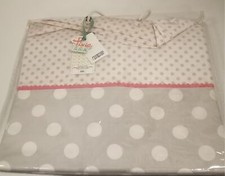 Mamas & Papas Pixie Finch Lined Tab Top Curtains Polka Dot
