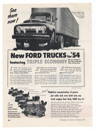1954 ford truck 800 - ford, f-800