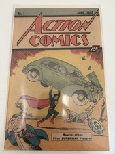 ACTION Comics #1 1976 Sleeping