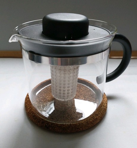 Vintage bodum teapot with - teapot,