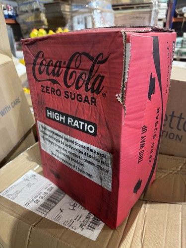 Coke zero 12l post mix - 12l, syrup