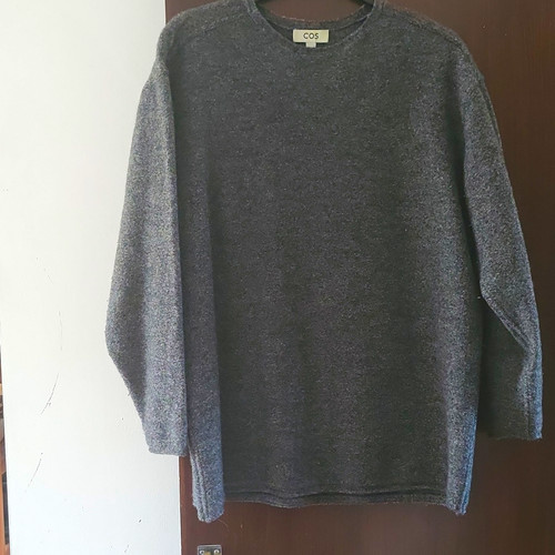 Cos women charcoal grey - women's, 100%