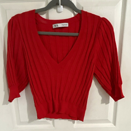 Zara women red - zara, solid