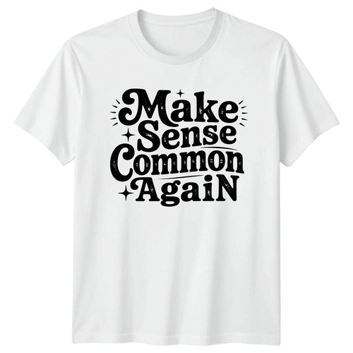Make sense common - sense, again