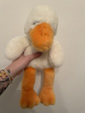 The Manhattan Toy Company Vintage Duck Goose Soft Plush Collectible