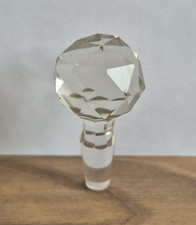 Antique Clear CUT GLASS