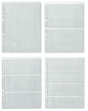 Pages for banknote album