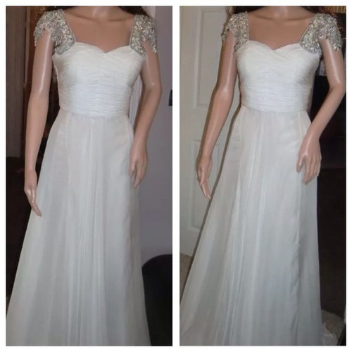 Bnwt ladies sherri hill - bnwt, ivory