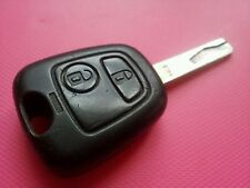 GENUINE PEUGEOT: 107 207 307 ETC 2 BUTTON REMOTE KEY FOB ( CASE ONLY )