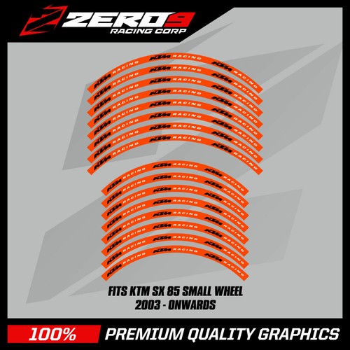 Ktm rim decals - /, 14"
