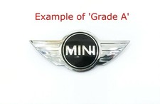 BMW MINI Front Bonnet Emblem Chrome Badge Logo R55 R56 R57 R58 R59 2007-16