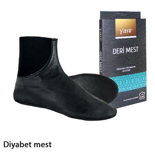 Wudu unisex leather socks - wudu,