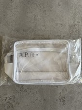 ALPURE Clear Rubber Pouch Travel Wash Bag Travel  NEW Holiday
