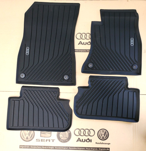 Genuine audi rubber mats - audi,