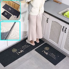 2Pcs Kitchen Floor Mat