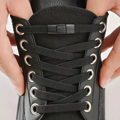 Tie elastic shoe laces - tie,
