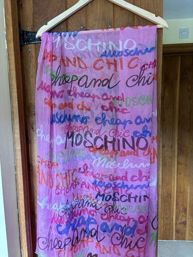 Vintage y2k moschino 100 - moschino, silk