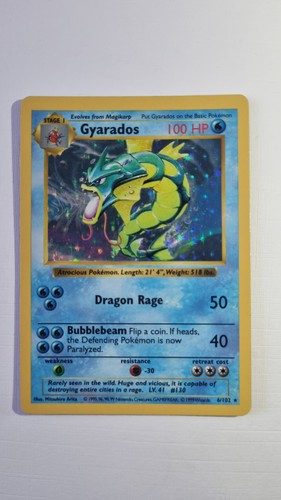 Gyarados 102 shadowless - gyarados, base