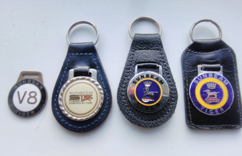 Sunbeam tiger set keyrings - sunbeam, of