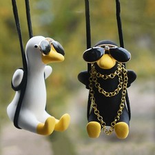 Sitting Swing Duck Car Hanging