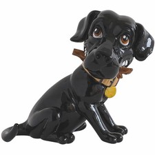 Little Paws Cooper the Black Labrador Figurine in Branded Gift Box