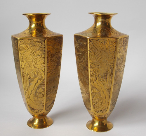 Pair japanese komai style - pair, komai-style