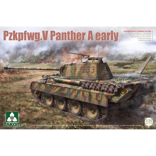 Takom 2174 wwii - wwii, pzkpfwg.v