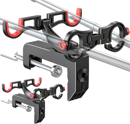 Clamp fishing rod holder - on,