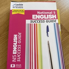 National 5 English Success Guide: SQA Exam Revision by Leckie