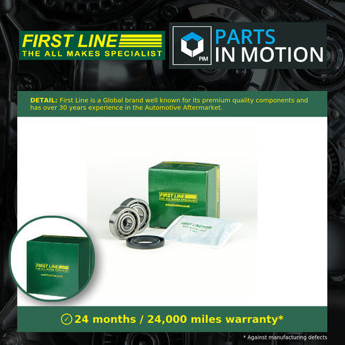 Wheel bearing kit front fbk011 - bearing,