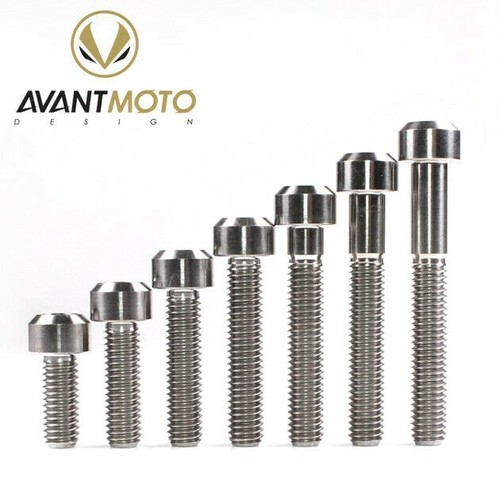 Titanium chamfer socket - titanium, cap