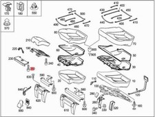 Genuine Mercedes Screw 5pcs