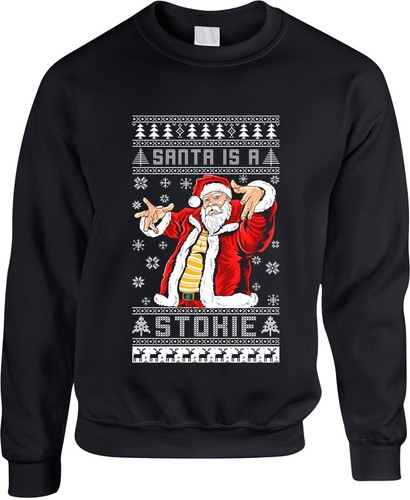 Santa stokie funny - is,