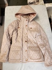 Girls age 7-8 coat TU beige