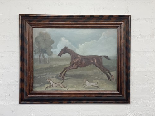 Oil painting horse - painting, /