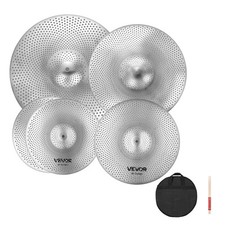 VEVOR Low Volume Cymbal Pack 4