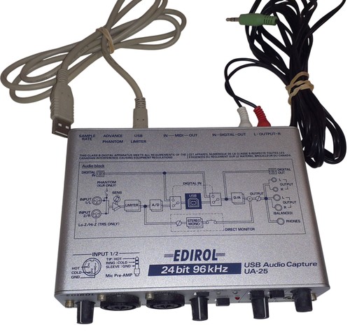 Edirol usb audio interface - edirol,