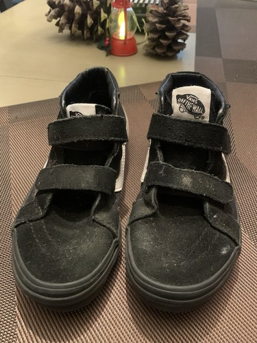 Vans off the wall boys - boys, black
