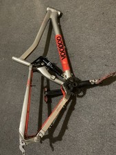 Voodoo Canzo Full Suspension Frame Sr Suntour Rear Shock Sram NX Crank 27.5 Inch