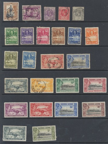 Sierra leone stamps 1932 - leone, 1932-1938
