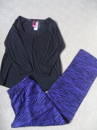 Senza black raglan top - la,
