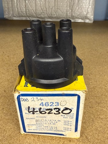 Distributor cap for - for, talbot