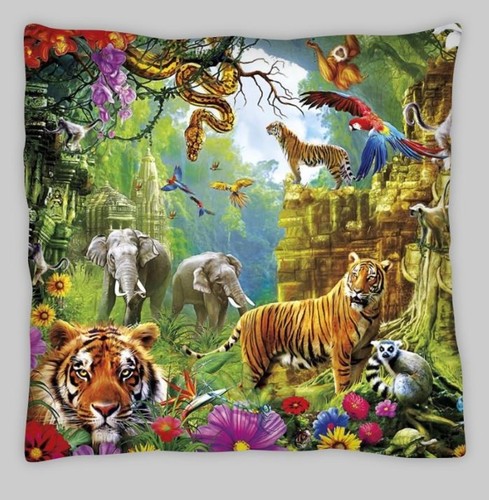 Jungle animals double sided - ,