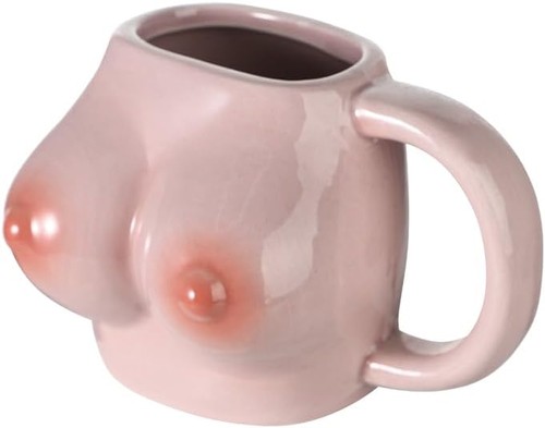 Boobs coffee mug creative - 3d,