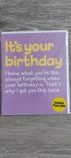 Unisex Happy BIRTHDAY CARD by