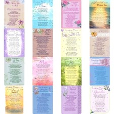 Grave memorial card graveside - card,