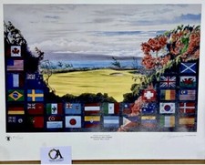 The World Cup Of Golf 1987 Ltd Ed. 84/100 from the Jim Fitzpatrick Collection 