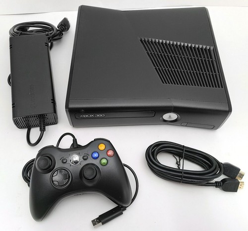 Microsoft xbox 360s black - xbox,