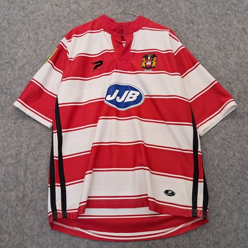 Wigan warriors rugby shirt - wigan, 2xl